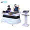 دو صندلی Full Motion VR Slide Simulator 9d Virtual Reality Cinema Amusement