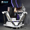 3 صفحه نمایش 6 DOF VR Racing Simulator 5.0KW سیلندر الکتریکی دستگاه بازی آرکید