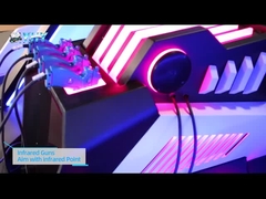 01.070A 2 Screens 4 Players Shooting Machine Game