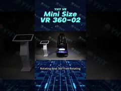YHY-01.059 شبیه‌ساز واقعیت مجازی پارک تفریحی ترن هوایی با چرخش 360 درجه بازی 9D Vr
