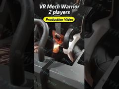 01.107 شبیه ساز تیراندازی بازی 9D VR Platform با 2 بازیکن