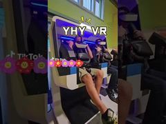 YHY-01.064 دو صندلی VR 360 شبیه ساز واقعیت مجازی رولرکوستر