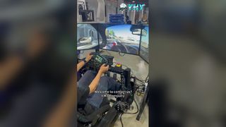 YHY 3DoF Racing Simulator Ultimate Pro Driving تجربه