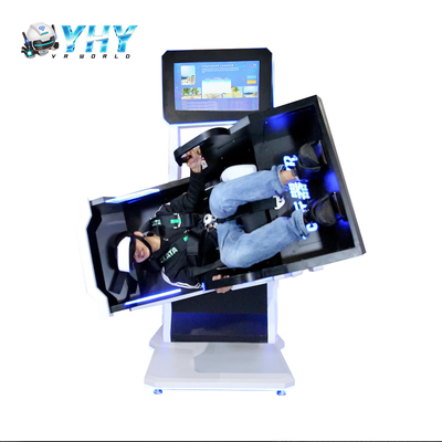 ماشین بازی تجهیزات واقعیت مجازی 32 اینچی Screen 360 Roller Coaster 9d Vr Cinema