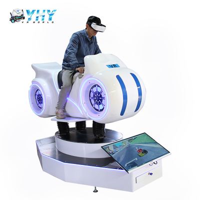 White Motor Bike Simulator ماشین بازی آرکید 9D VR Motorcycle Simulator
