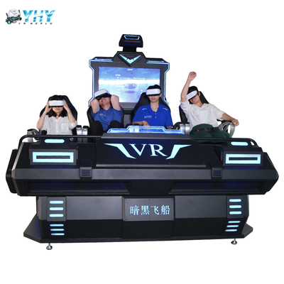 VR Family Type 9d Vr Cinema 4 Sets Movies Roller Coaster Full Motion Simulator