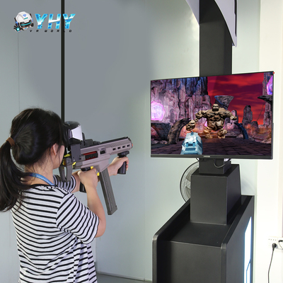 تجهیزات واقعیت مجازی با صفحه لمسی بازی های آرکد 9d VR سینما اتاق نمایش VR فیلمبرداری