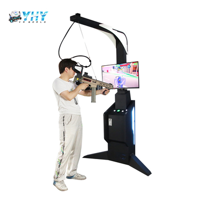 دستگاه تیراندازی بازی های آرکاد 9d VR با مانیتور 32 اینچی باریک