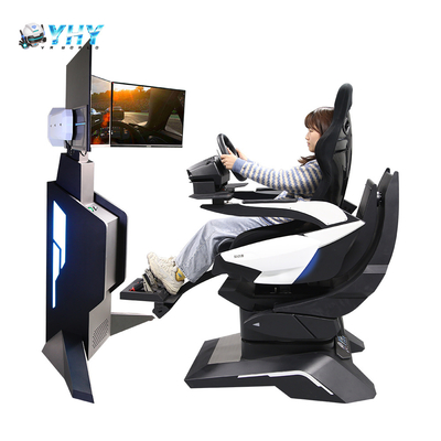 شبیه ساز پویا چرخش 3 DOF 3 صفحه نمایش حرکت ماشین مسابقه رانندگی ماشین بازی