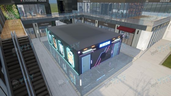 تیم سازی 8 بازیکن VR Arena Free Roam VR Escape Room در مهمانی