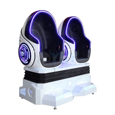 2 بازیگر VR سینما واقعیت مجازی 2 صندلی سینما VR صندلی تخم مرغ برای مهمانی بازی