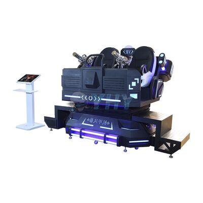شبیه ساز 9D واقعیت مجازی جدید Mecha Warrior 2 Seat Unique-Shaped Cinema VR Gaming Machine