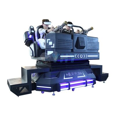 سینمای 9D VR 2 صندلی صندلی حرکت 3D شبیه ساز واقعیت مجازی ماشین شبیه ساز بازی