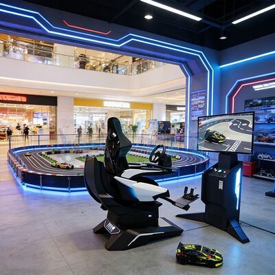 شبیه‌ساز مسابقه واقع‌گرایانه AR ایده‌آل برای رویدادهای تجاری و مسابقات اتومبیلرانی