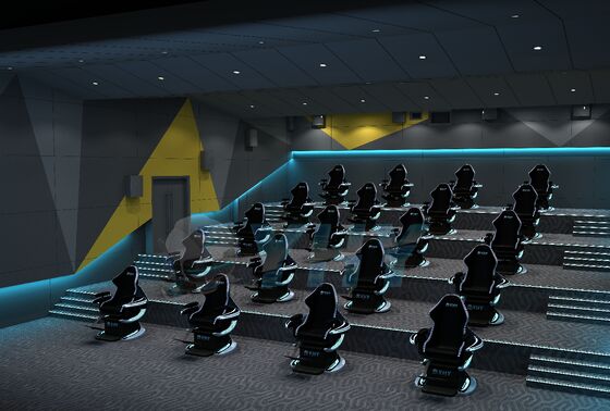 راه حل های یکپارچه سینمای واقعیت مجازی پویا YHY Ultimate Crossing 2 9D با پشتیبانی از پلتفرم حرکتی 3-DOF سفارشی