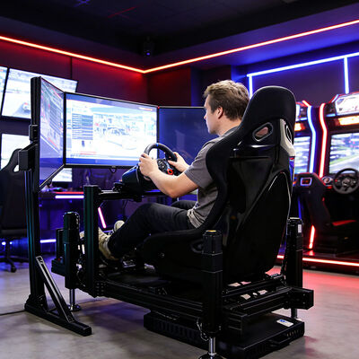 G-force Dynamic Driving Simulator Motion 3dof Car Racing Games Simulator برای فروش