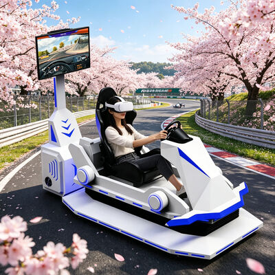 ماشین مسابقه ای داخلی F1 VR 3 DOF تجهیزات حرکتی برای پارک سرگرمی