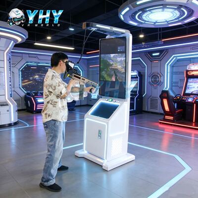 پلت فرم ورزشی داخلی VR Battle Simulator تک نفره 9D Gun Machine VR Headset برای مرکز خرید