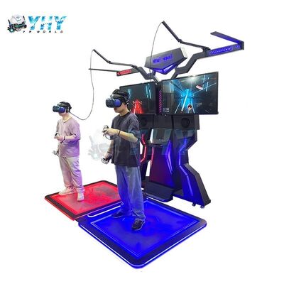 Vr Shoot Shooter Gun Simulator 9d Virtual Reality Arena 2 Players Fruit Ninja Music Dance Revolution Machine Game