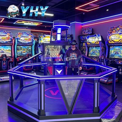 تجهیزات واقعیت مجازی بازی های شبیه سازی VR 360 واقعیت مجازی بستر راه رفتن VR تجهیزات بستر ایستاده