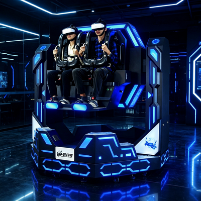 اختراع طراحی YHY 1080 درجه چرخش 9D VR Iron Warrior Roller Coaster ماشین بازی آرکد