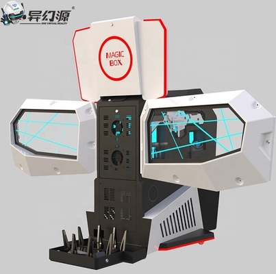 50 - 60HZ VR Shooting Simulator Machine Arcade VR Interactive VR Double Players