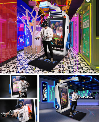 ورق متال VR Shooting Simulator Self Service 220V 9D VR Games for Children