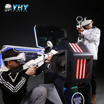 50 - 60HZ VR Shooting Simulator Machine Arcade VR Interactive VR Double Players