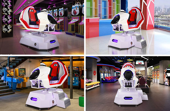 YHY Virtual Reality Car Simulator Playground Indoor Arcade Racing Simulator 2.5KW