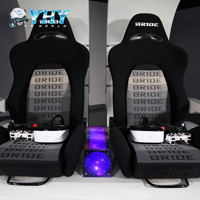 ماشین بازی مجازی دو صندلی چرخشی 360 شبیه ساز 9D VR شکل گودزیلا