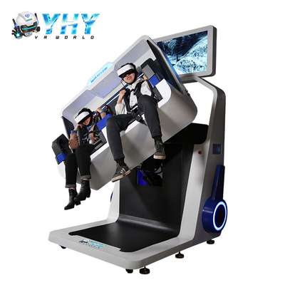 5.0kw VR 360 Simulator VR Game Machine 2 Seat 9d VR Chair Motion Simulator For Theme Park