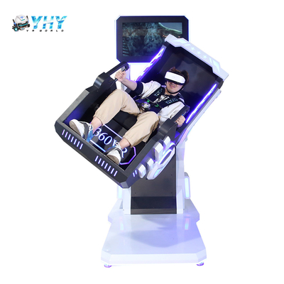 9D VR 360 درجه شبیه ساز چرخش حرکت صندلی سرگرمی سواری پرواز شبیه سازی از کارخانه YHY