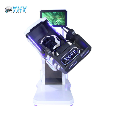 ۳۶۰ درجه VR چرخنده ماشین شلیک شبیه ساز ۹D سواری پارک بازی سرگرم کننده با CE RoHS
