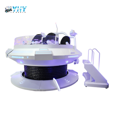VR UFO 360 درجه چرخش 9D شبیه ساز سینمای VR برای 5 بازیکن