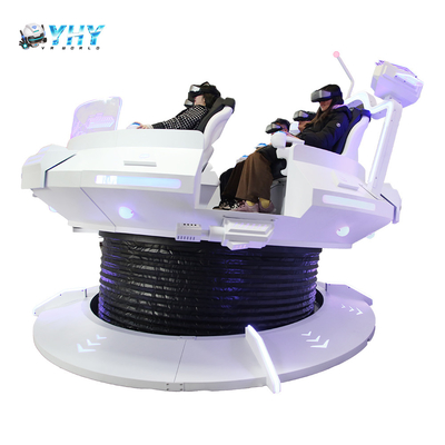 5 صندلی VR شبیه ساز UFO واقعیت مجازی سینما 360 roller coaster Shooting Arcade