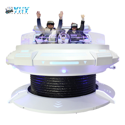 شبیه ساز سفینه فضایی 9D VR واقعیت مجازی چرخش UFO دستگاه بازی Arcade الکترونیک