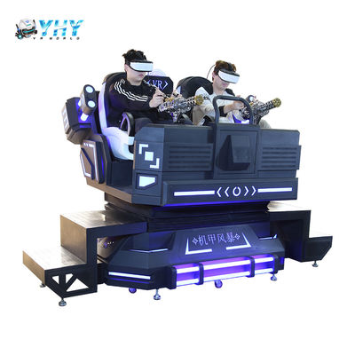 ماشین بازی واقعیت مجازی VR تیراندازی سینمای 9D Mecha Warrior 2 صندلی تجهیزات بازی برای پارک تفریحی