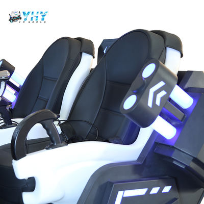 YHY 9D VR شبیه ساز واقعیت مجازی سینما ماشین سرگرمی داخلی 2 صندلی Mecha Warrior