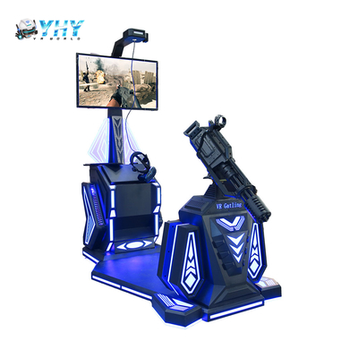 چین تولید کننده 9D تیراندازی VR گاتلینگ در فضای باز بازی ماشین بازی در پارک تفریحی