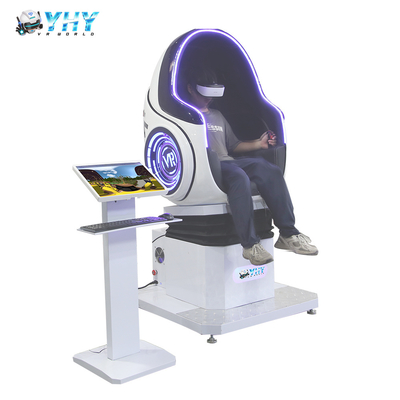 گوانگژو تولید کننده صندلی دو نفره سینمای VR صندلی 3 DOF صندلی تخم مرغ واقعیت مجازی