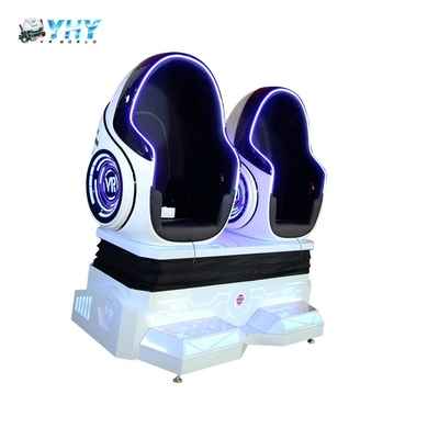 گوانگژو تولید کننده صندلی دو نفره سینمای VR صندلی 3 DOF صندلی تخم مرغ واقعیت مجازی
