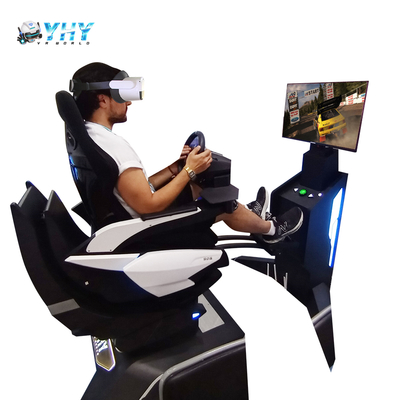 شبیه ساز مسابقه VR تجربه حسی-پیکری بازی های کامپیوتری داخلی شبیه ساز ماشین