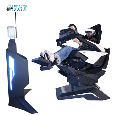 شبیه ساز مسابقه VR تجربه حسی-پیکری بازی های کامپیوتری داخلی شبیه ساز ماشین
