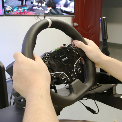 شبیه‌ساز بازی مسابقه‌ای حرفه‌ای MOZA با صندلی بازخورد حرکتی بلادرنگ