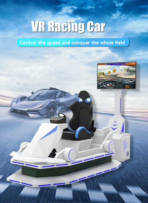 دستگاه بازی رانندگی دینامیک 3-DOF شبیه ساز مسابقه 9D VR Car Virtual Reality Racing، مرکز بازی آرکید