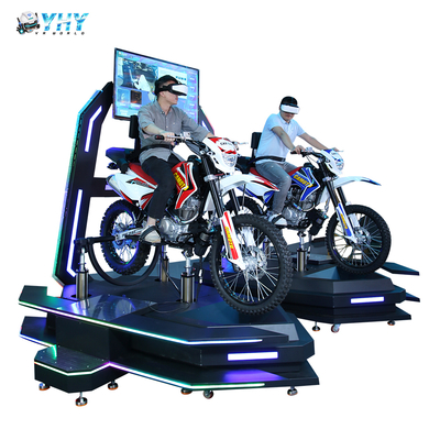 Game Center Virtual Reality Equipment VR Motion Racing Simulator Moto Double VR Motorcycle