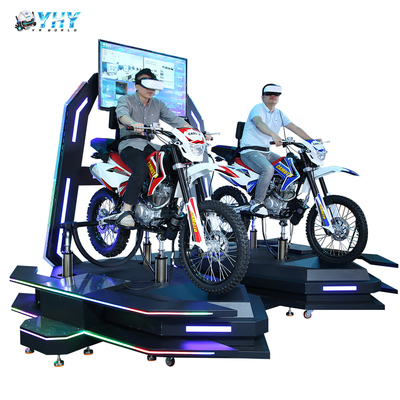 محبوب ترین بازی مجازی مجازی VR بازی شبیه ساز دو صندلی ماشین مسابقه موتورسیکلت