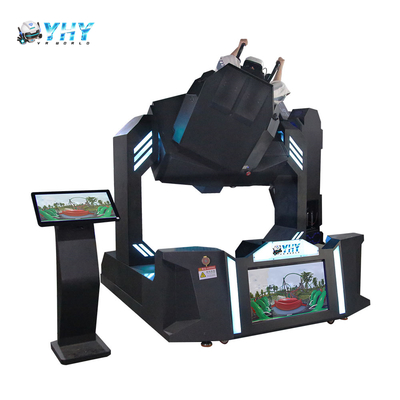 شبیه ساز چرخش واقعیت مجازی 720 درجه YHY، دستگاه بازی غلتکی VR، صندلی چرخشی 360 درجه