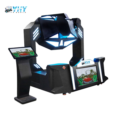 9D VR 360 720 شبیه ساز بازی واقعیت مجازی رولر کوستر جاذبه های بازی ماشین بازی با کمربند ایمنی 4 پیونت