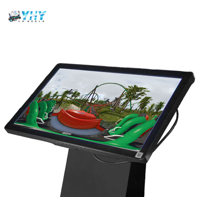 720 درجه رولر کوستر VR ماشین بازی 360 چرخش شبیه ساز واقعیت مجازی تجهیزات سرگرمی پارک تفریحی